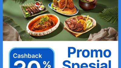BRI Perkuat Layanan Digital, Tawarkan Cashback 30% bagi Pengguna QRIS BRImo di Hachi Garden